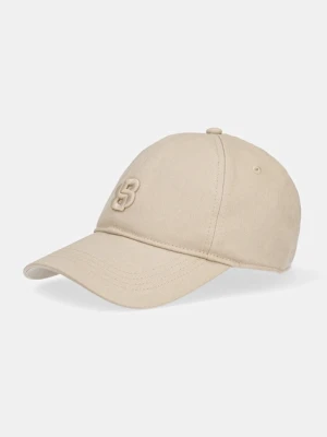 Peak Performance czapka z daszkiem Lightweight kolor beżowy gładka