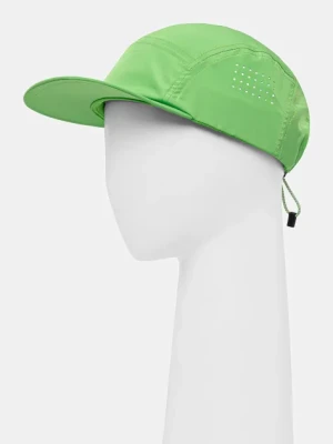 Peak Performance czapka z daszkiem Lightweight kolor zielony gładka