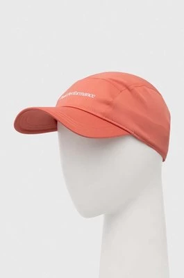 Peak Performance czapka z daszkiem Tech Player kolor różowy z nadrukiem