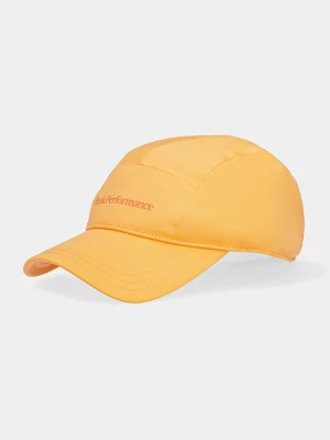 Peak Performance czapka z daszkiem Tech Player pomarańczowy