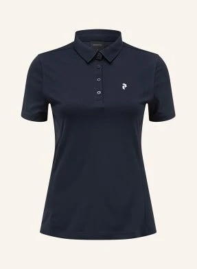 Peak Performance Funkcyjna Koszulka Polo Alta blau