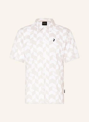 Peak Performance Funkcyjna Koszulka Polo Graphic beige