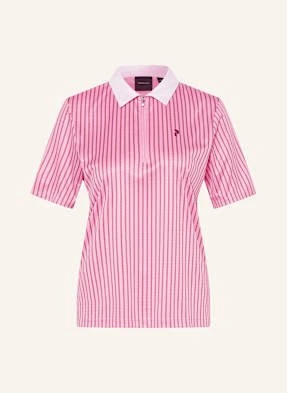 Peak Performance Funkcyjna Koszulka Polo Graphic rosa