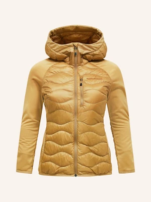 Peak Performance Hybrydowa Kurtka Puchowa Helium beige