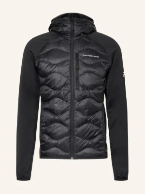 Peak Performance Hybrydowa Kurtka Puchowa Helium schwarz