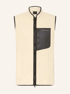 Peak Performance Kamizelka Polarowa Naturerush Pile beige