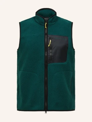 Peak Performance Kamizelka Polarowa Naturerush Pile gruen