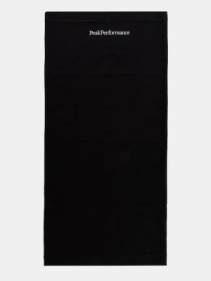 Peak Performance komin z dodatkiem wełny kolor czarny gładki G80923