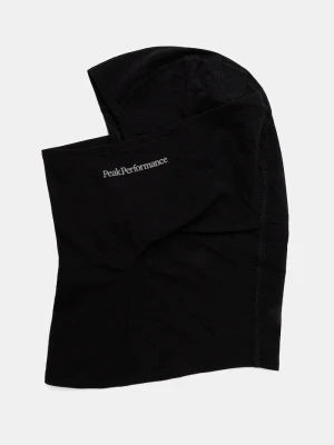 Peak Performance kominiarka z dodatkiem wełny czarny