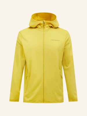 Peak Performance Kurtka Jako Warstwa Środkowa Light Zip Hood gelb