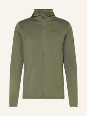 Peak Performance Kurtka Jako Warstwa Środkowa Light Zip Hood gruen