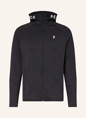 Peak Performance Kurtka Jako Warstwa Środkowa Rider Zip Hood schwarz