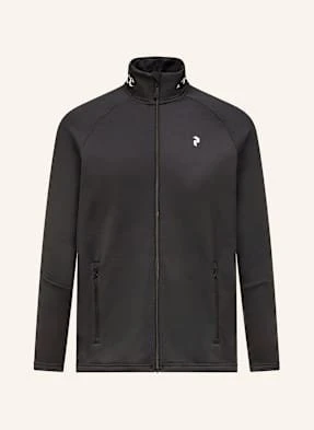 Peak Performance Kurtka Jako Warstwa Środkowa Rider Zip schwarz