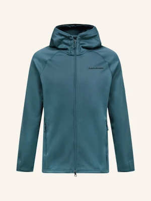 Peak Performance Kurtka Jako Warstwa Środkowa Zip Hood grau