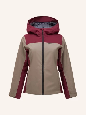 Peak Performance Kurtka Narciarska Anima Blocked Insulated braun brązowy