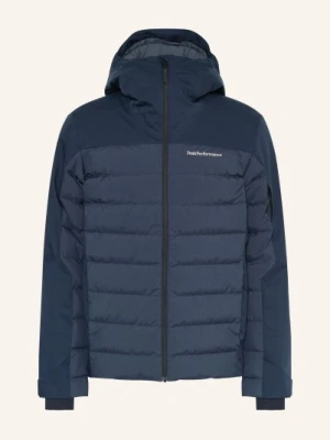 Peak Performance Kurtka Narciarska Z Puchu Shred blau