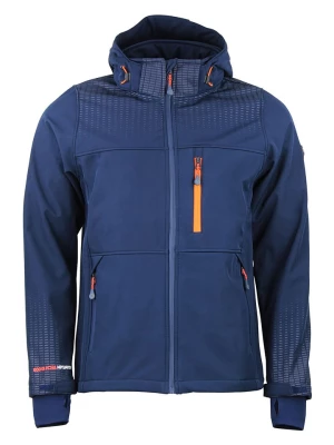 Peak Mountain Kurtka softshellowa "Cabra" w kolorze granatowym rozmiar: XL