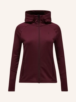 Peak Performance Kurtka Typu Midlayer Rider Essentials rot CIEMNOCZERWONY