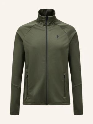 Peak Performance Kurtka Typu Midlayer Rider Essentials Zip gruen KHAKI