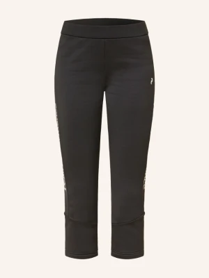 Peak Performance Legginsy Rider Essential schwarz CZARNY