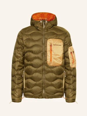 Peak Performance Lekka Kurtka Puchowa Helium Utility Down Hood beige