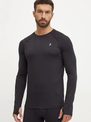 Peak Performance longsleeve funkcyjny Spirit kolor czarny G79756
