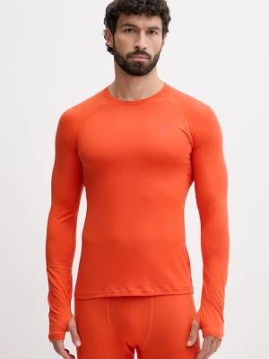Peak Performance longsleeve funkcyjny Spirit kolor pomarańczowy G79756