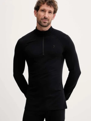 Peak Performance longsleeve funkcyjny z dodatkiem wełny Magic czarny