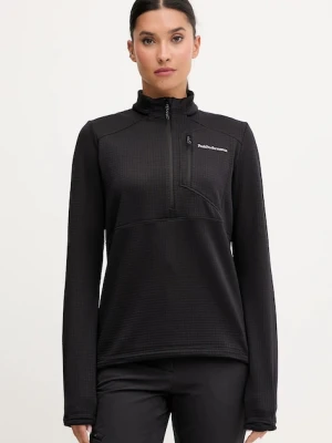 Peak Performance longsleeve sportowy Trail kolor czarny G79811