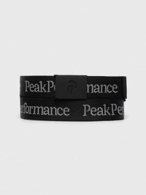 Peak Performance pasek kolor czarny