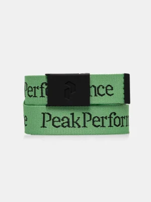 Peak Performance pasek Rider kolor zielony G77787