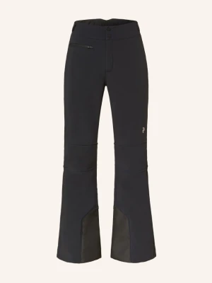 Peak Performance Spodnie Narciarskie Softshell Stretch schwarz CZARNY