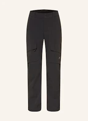 Peak Performance Spodnie Softshell Brushed schwarz