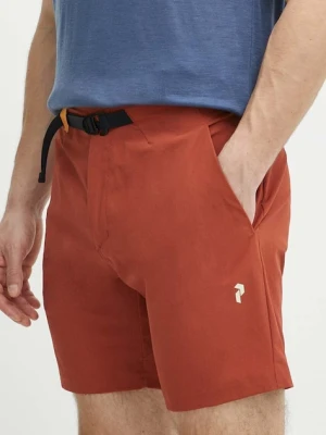 Peak Performance szorty outdoorowe Vislight Light kolor pomarańczowy