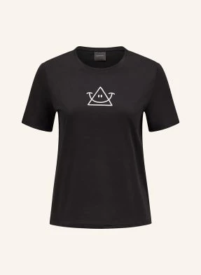 Peak Performance T-Shirt Explore Graphic schwarz