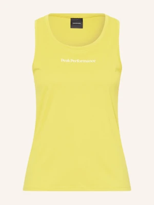 Peak Performance Tank Top Active gelb
