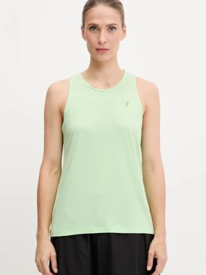 Peak Performance top sportowy kolor zielony G79365