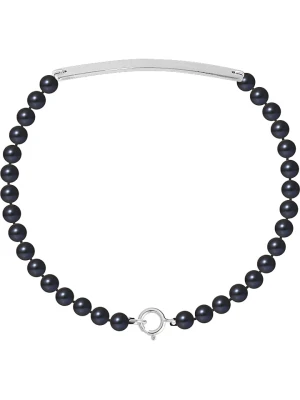 Pearl Addict Bransoletka "Love Gourmette" z perłami w kolorze tahiti rozmiar: onesize