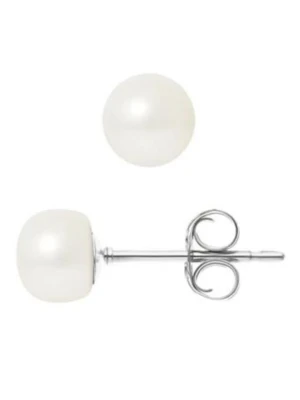 Pearl Addict Kolczyki-wkrętki z perłami w kolorze białym rozmiar: onesize