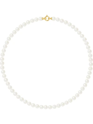 Pearl Addict Naszyjnik perłowy w kolorze białym - dł. 50 cm rozmiar: 50 cm