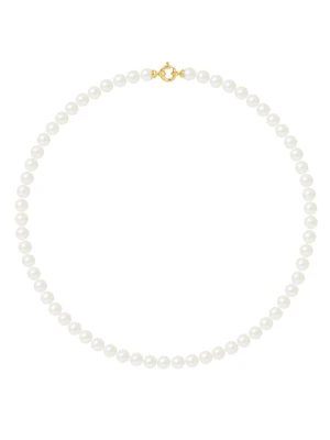 Pearl Addict Naszyjnik perłowy w kolorze białym - dł. 50 cm rozmiar: 50 cm