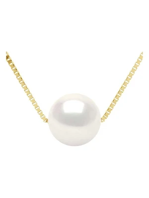 Pearl Addict Pozłacany naszyjnik z perłą - dł. 42 cm rozmiar: onesize złoty