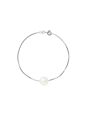 Pearl Addict Srebrna bransoletka z perłą rozmiar: onesize