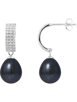 Pearl Addict Srebrne kolczyki-wkrętki z perłami rozmiar: onesize