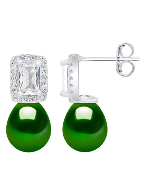 Pearl Addict Srebrne kolczyki-wkrętki z perłami rozmiar: onesize