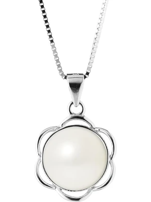 Pearl Addict Srebrny naszyjnik z perłą - dł. 42 cm rozmiar: onesize