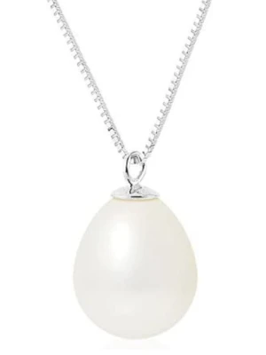 Pearl Addict Srebrny naszyjnik z zawieszką - dł. 42 cm rozmiar: onesize