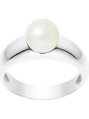 Pearl Addict Srebrny pierścionek z perłą rozmiar: 60