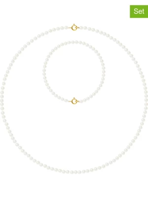 Pearline 2-częściowy zestaw biżuterii rozmiar: onesize