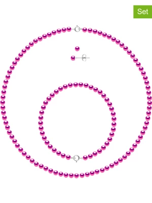 Pearline 3-częściowy zestaw biżuterii rozmiar: onesize